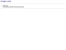 Tablet Screenshot of ftp.numeca.be